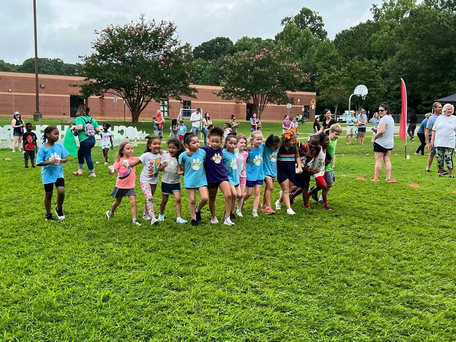 Having a Blast at the Fun Run!