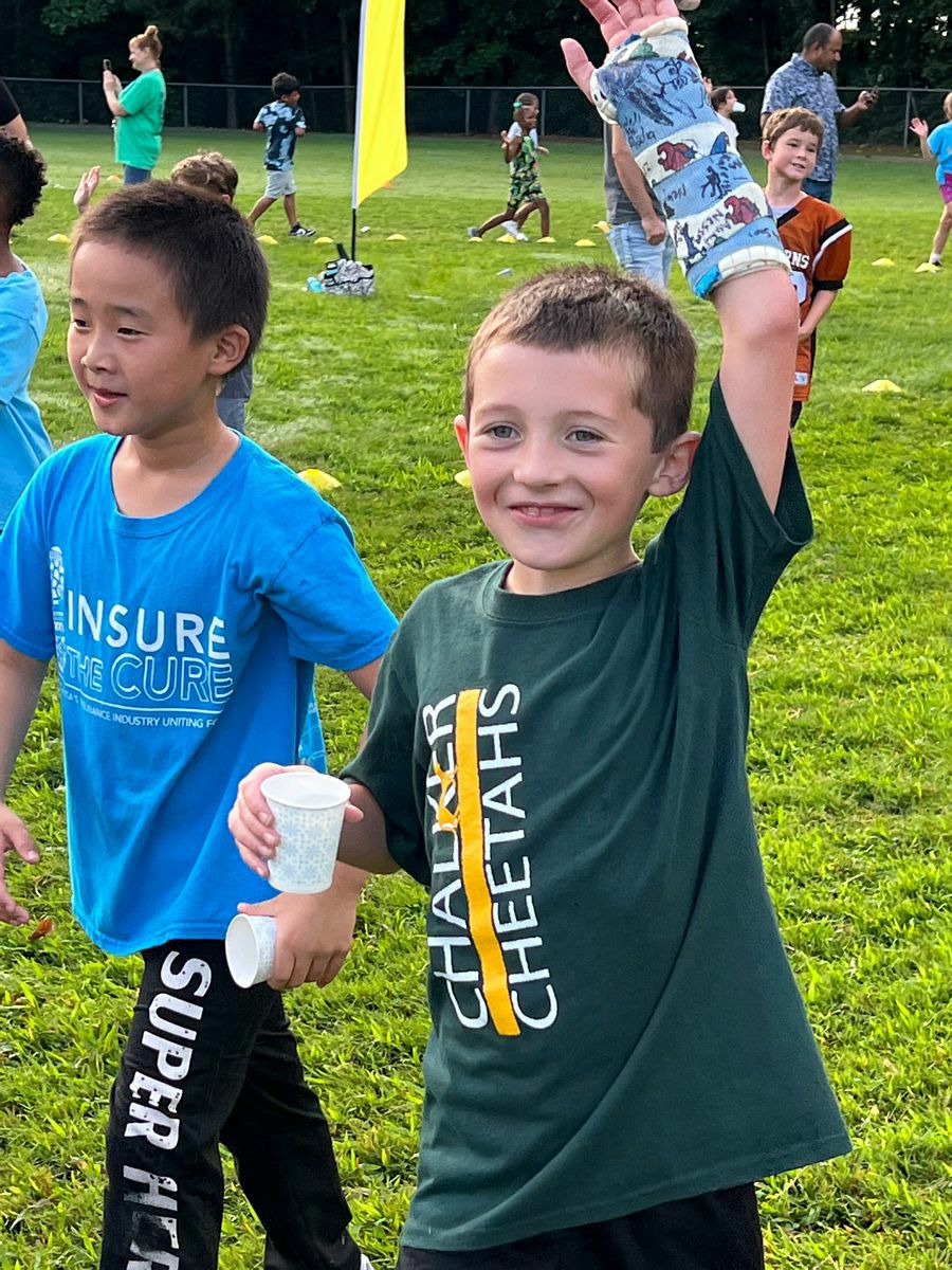 Having a Blast at the Fun Run!