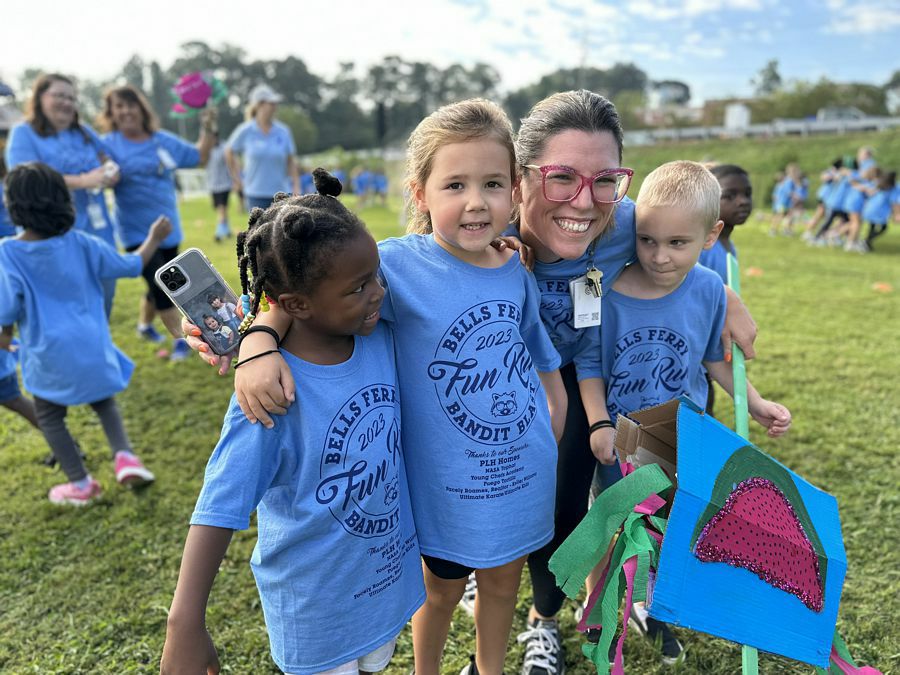 Having a Blast at Last Year's Fun Run!