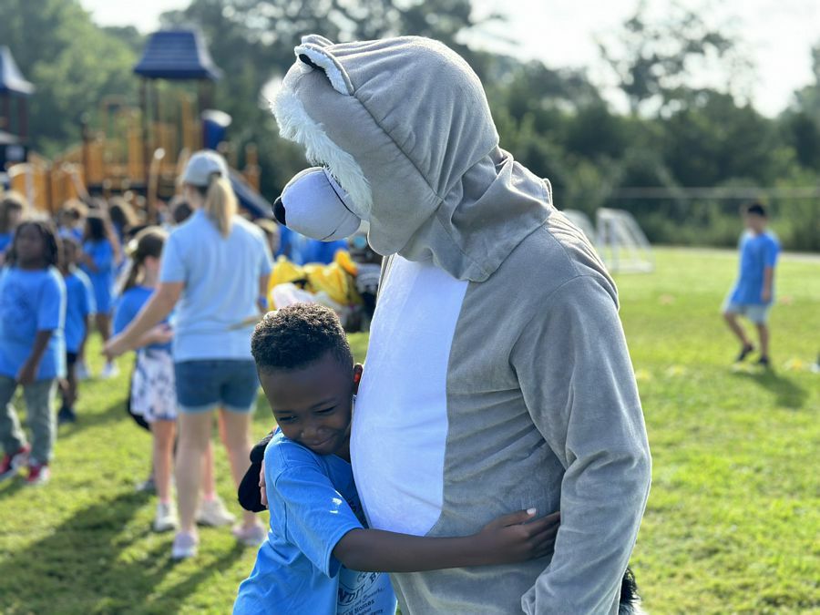 Having a Blast at Last Year's Fun Run!